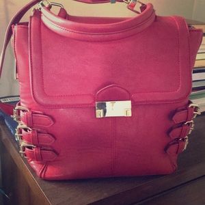 Red Carry All Purse
